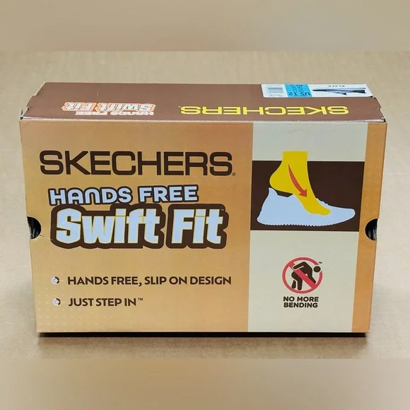 NEW- Men’s Skechers Hands Free Swift Fit (black) - Picture 10 of 11